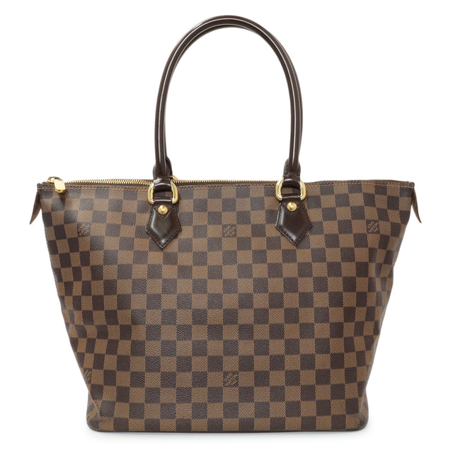 Louis Vuitton Damier Ebene Saleya MM Handbags Louis Vuitton