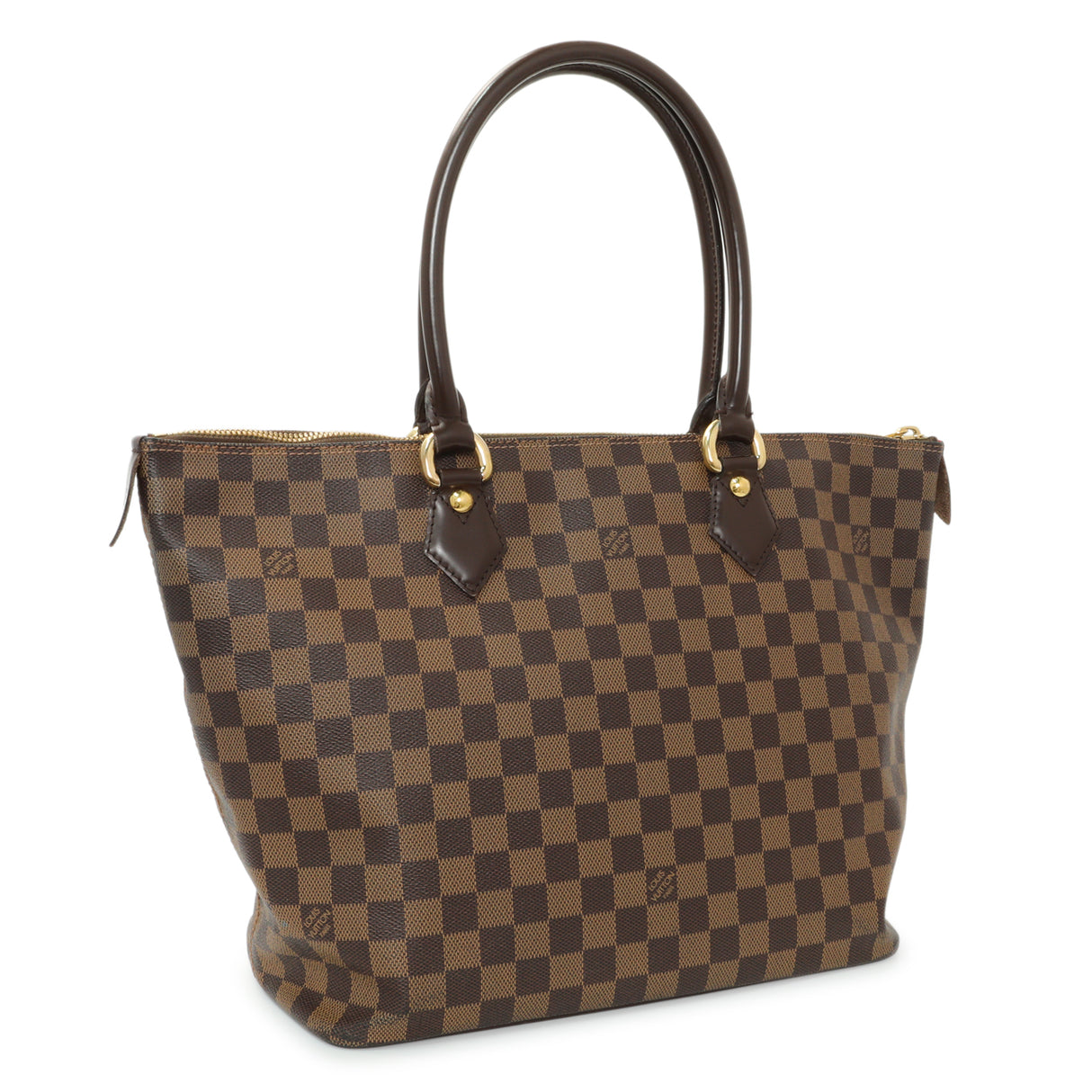 Louis Vuitton Damier Ebene Saleya MM Handbags Louis Vuitton