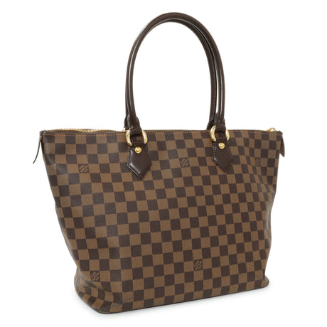 Louis Vuitton Damier Ebene Saleya MM Handbags Louis Vuitton