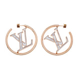 Louis Vuitton Rose Gold Mother of Pearl Stellar Earrings Designer Jewellery Louis Vuitton