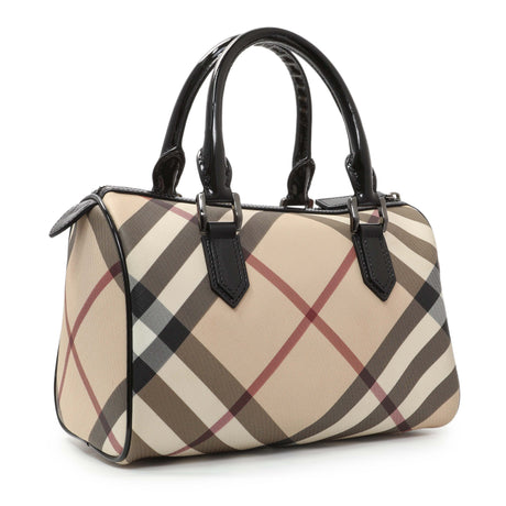 Burberry SuperNova Check Boston Handbags Burberry