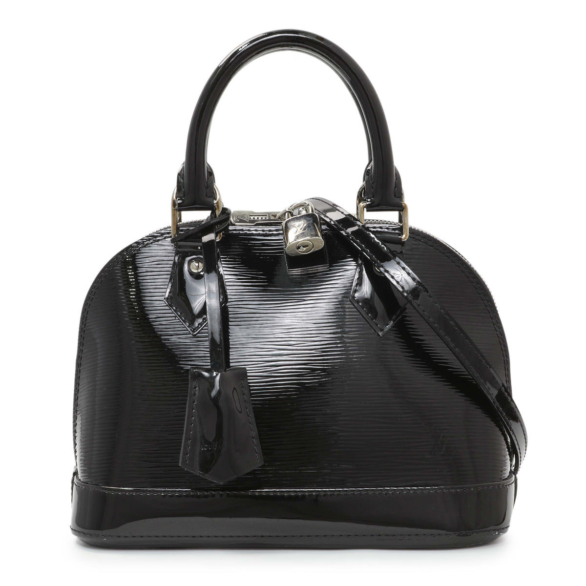 Louis Vuitton Black Epi Electric Alma BB with Strap Handbags Louis Vuitton