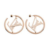 Louis Vuitton Rose Gold Mother of Pearl Stellar Earrings Designer Jewellery Louis Vuitton