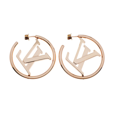 Louis Vuitton Rose Gold Mother of Pearl Stellar Earrings
