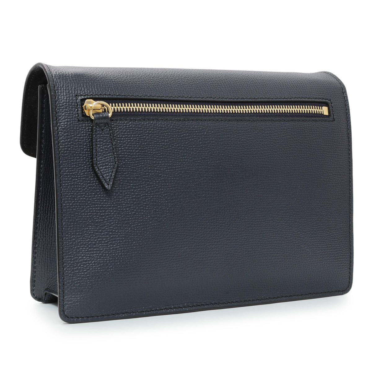 Burberry Blue Derby Calfskin House Check Small Macken Crossbody Bag Handbags Burberry