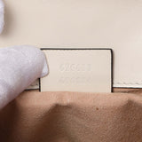 Gucci White Calfskin Matelasse Super Mini GG Marmont Shoulder Bag Handbags Gucci