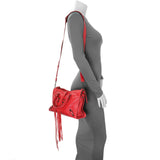 Balenciaga Red Agneau Classic Hardware S City Handbags Balenciaga