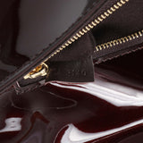 Louis Vuitton Amarante Patent Sobe Clutch Handbags Louis Vuitton