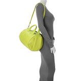 Alexander Wang Lime Green Pebbled Lambskin Rocco Handbags Alexander Wang