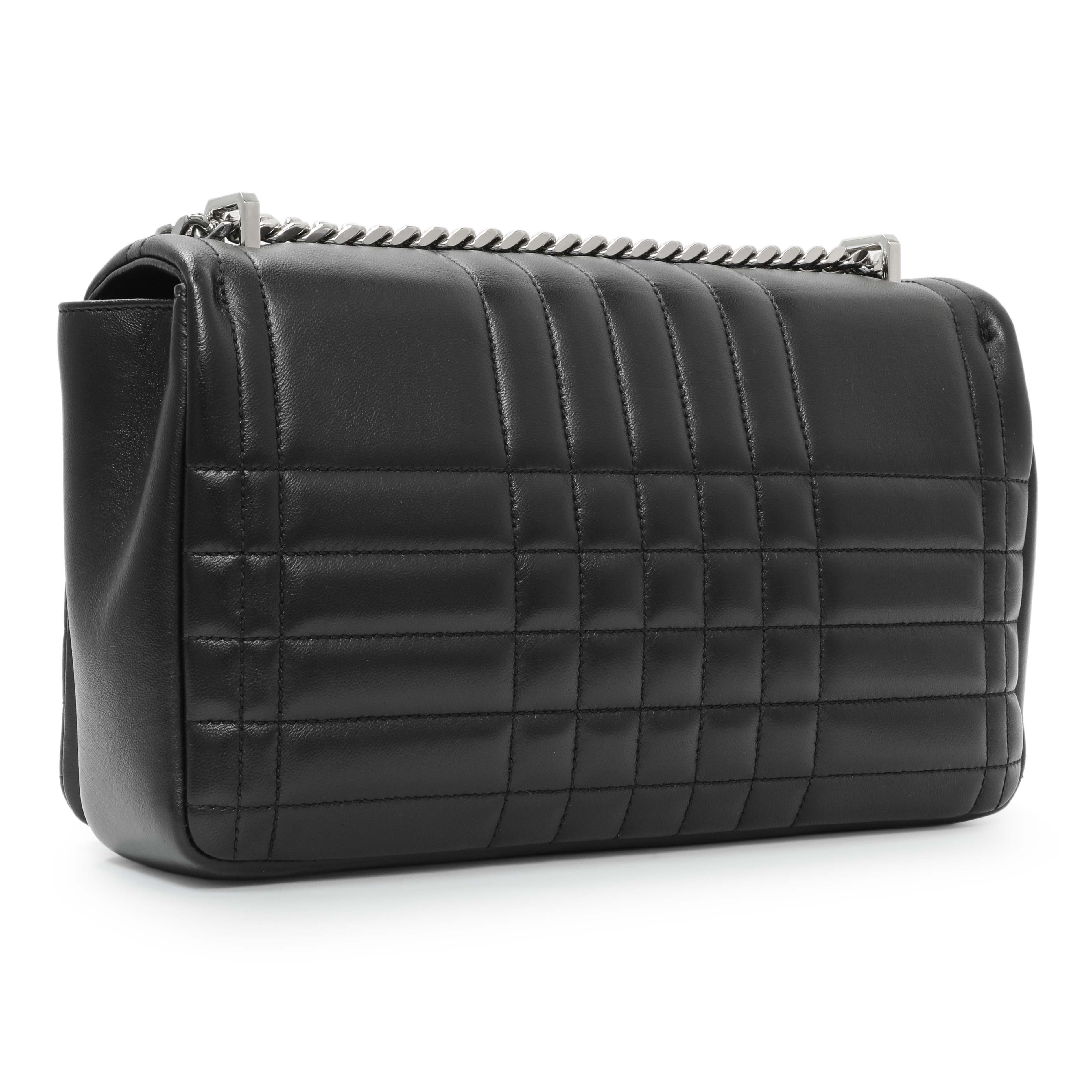 Burberry Black Lambskin Quilted Medium Lola Bag – Modaselle