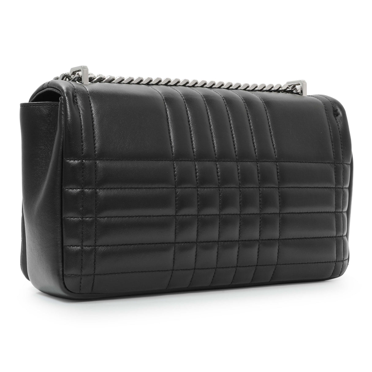 Burberry Black Lambskin Quilted Medium Lola Bag Handbags Burberry