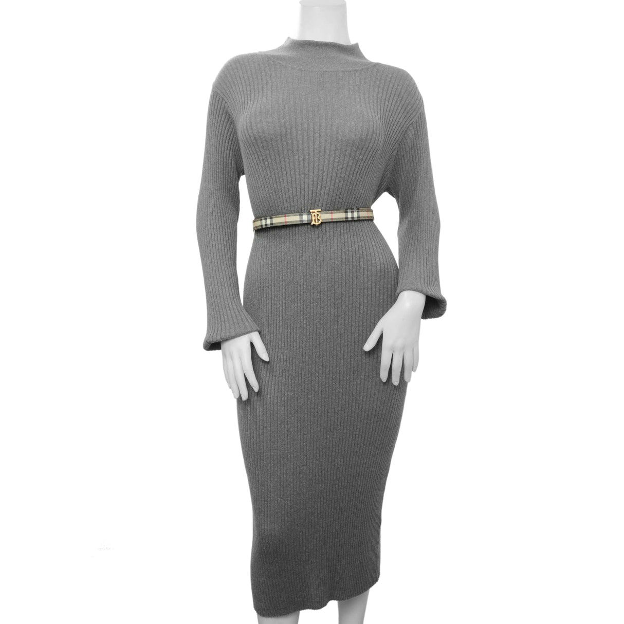 Burberry Check TB Narrow Belt Accessories Burberry