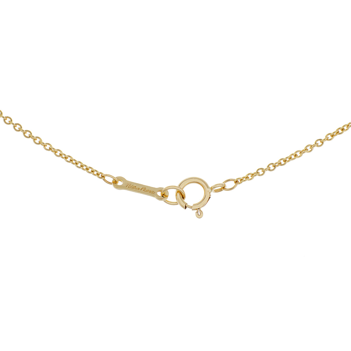 Tiffany & Co. 18K Yellow Gold Paloma Picasso Loving Heart Pendant Necklace