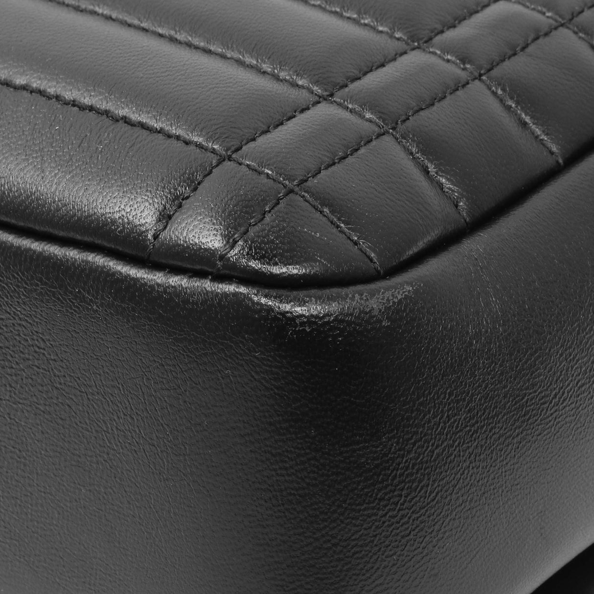 Burberry Black Lambskin Quilted Medium Lola Bag Handbags Burberry