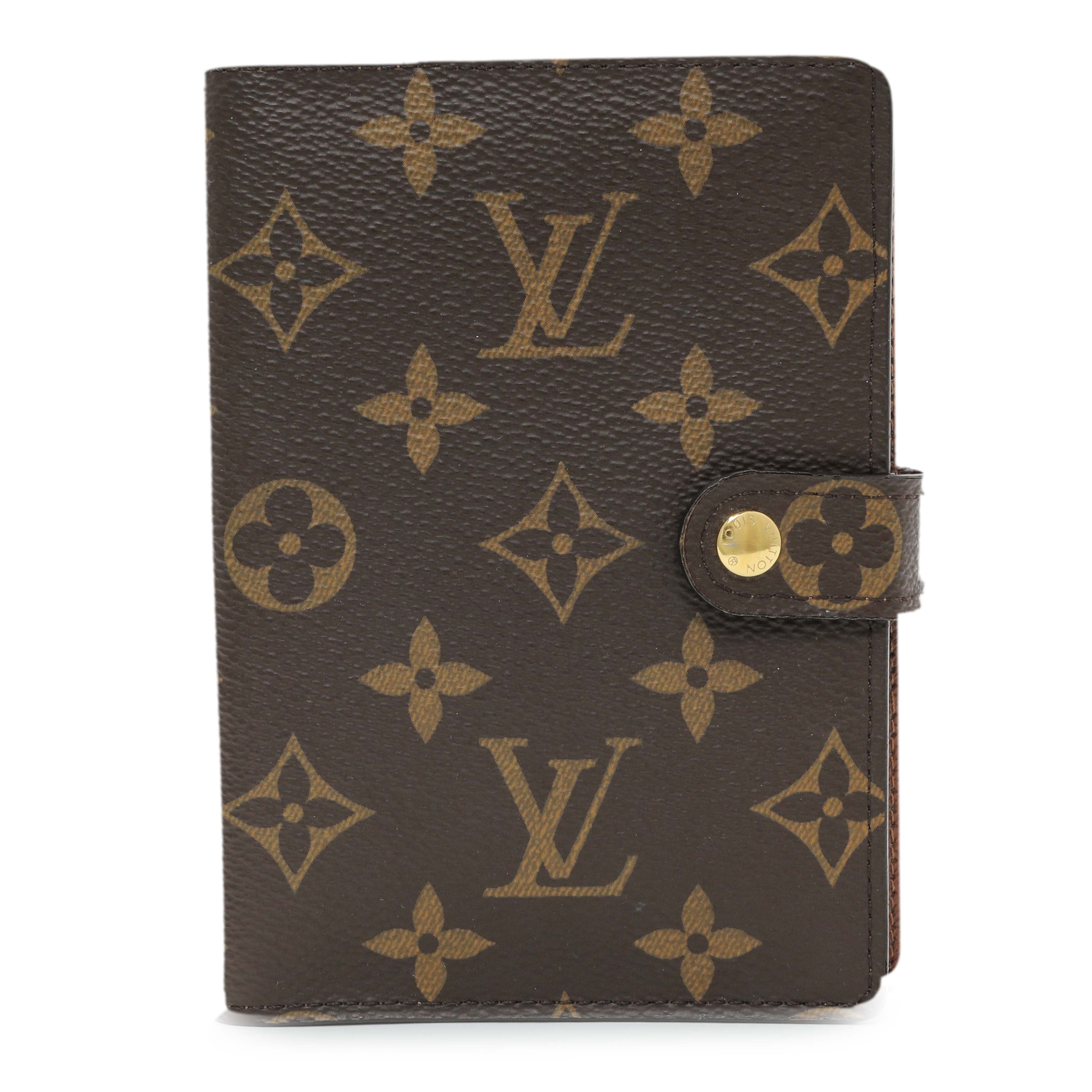 Louis Vuitton Monogram Small Ring Agenda Cover – Modaselle