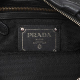 Prada Black Vitello Daino Shoulder Bag Handbags Prada