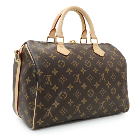 Louis Vuitton Monogram Speedy 30 Bandouliere