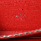 Louis Vuitton Red Epi Clemence Wallet Accessories Louis Vuitton