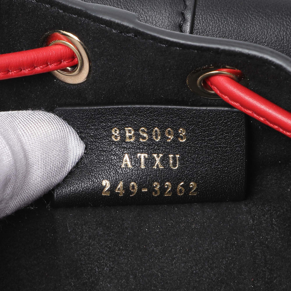 Fendi Black Calfskin Monster Mini Mon Tresor Bucket Bag Handbags Fendi