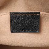 Gucci Black Calfskin GG Web Small Dome Shoulder Bag Handbags Gucci