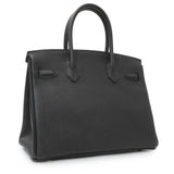 Hermes Black Togo Birkin 30 Handbags Hermes