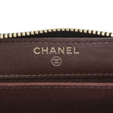 Chanel Black Quilted Caviar Zip Coin Purse Accessories Chanel