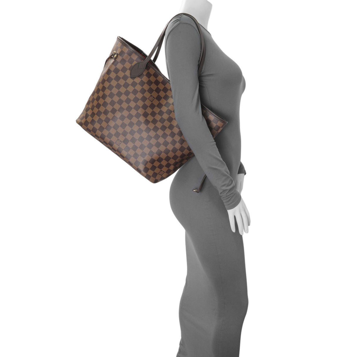 Louis Vuitton Damier Ebene Neverfull MM Handbags Louis Vuitton