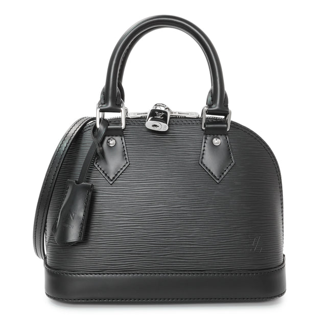 Louis Vuitton Black Epi Alma BB Handbags Louis Vuitton