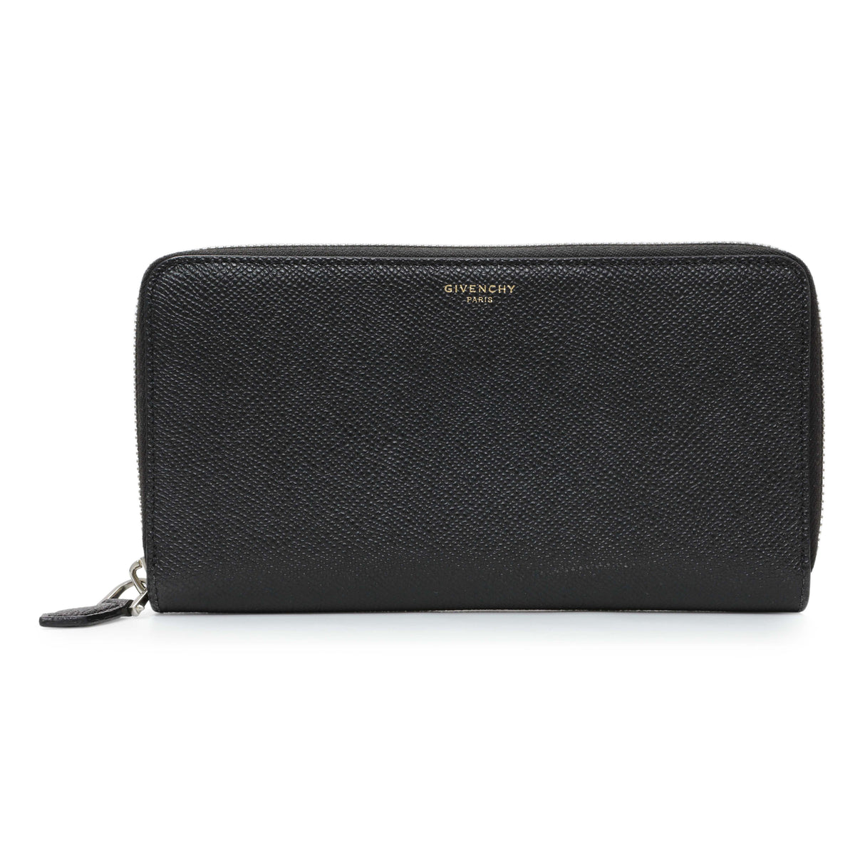 Givenchy Black Calfskin Zip Around Wallet Accessories Givenchy
