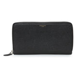Givenchy Black Calfskin Zip Around Wallet Accessories Givenchy