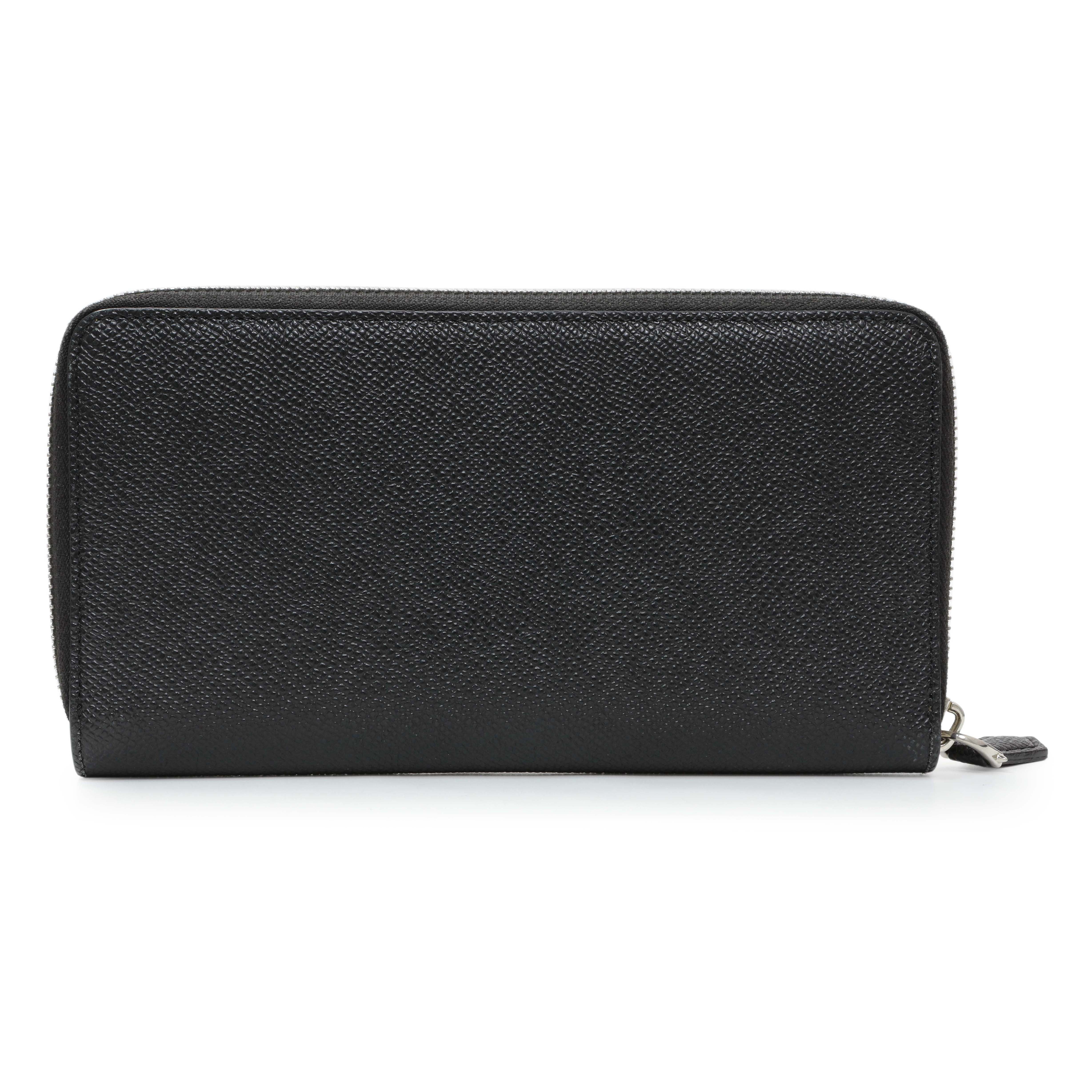 Givenchy Black Calfskin Zip Around Wallet – Modaselle