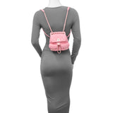 Chanel Pink Calfskin Small Duma Backpack Handbags Chanel