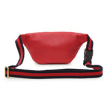 Gucci Hibiscus Red Calfskin Logo Belt Bag Handbags Gucci