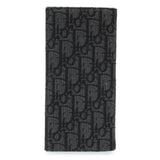Christian Dior Homme Oblique Jacquard Vertical Bifold Long Wallet Accessories Christian Dior