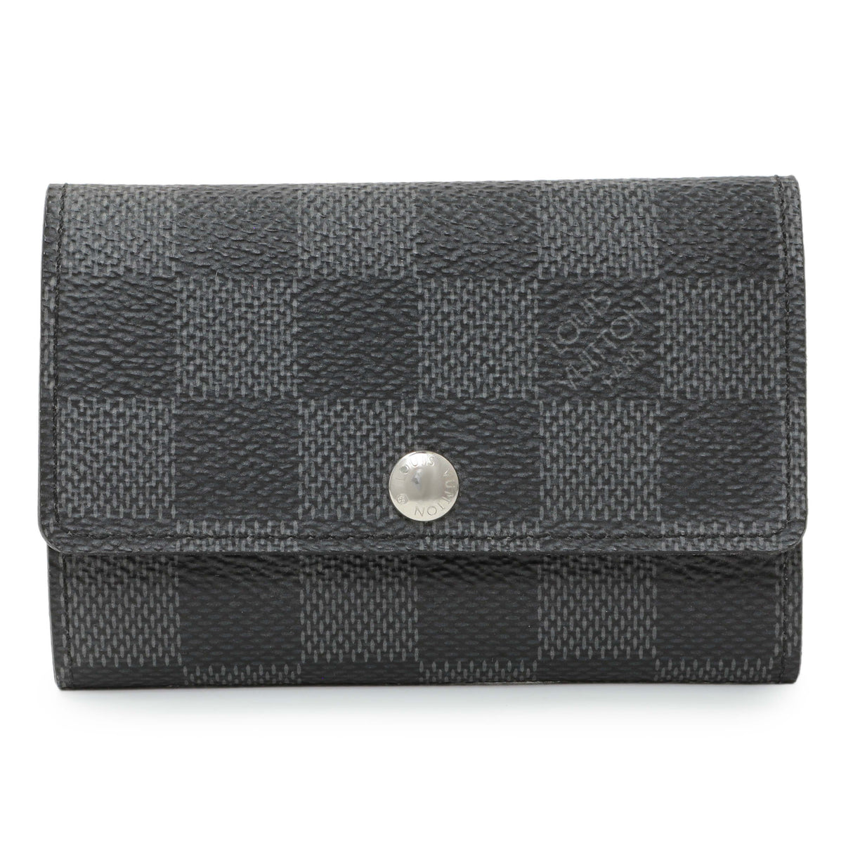 Louis Vuitton Damier Graphite 6 Key Holder Accessories Louis Vuitton