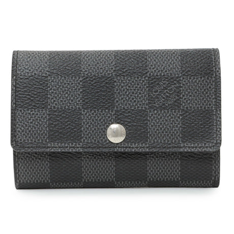 Louis Vuitton Damier Graphite 6 Key Holder Accessories Louis Vuitton