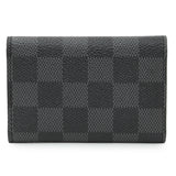 Louis Vuitton Damier Graphite 6 Key Holder Accessories Louis Vuitton