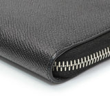 Givenchy Black Calfskin Zip Around Wallet Accessories Givenchy