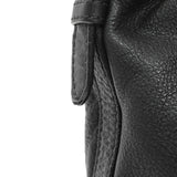 Prada Black Vitello Daino Shoulder Bag Handbags Prada