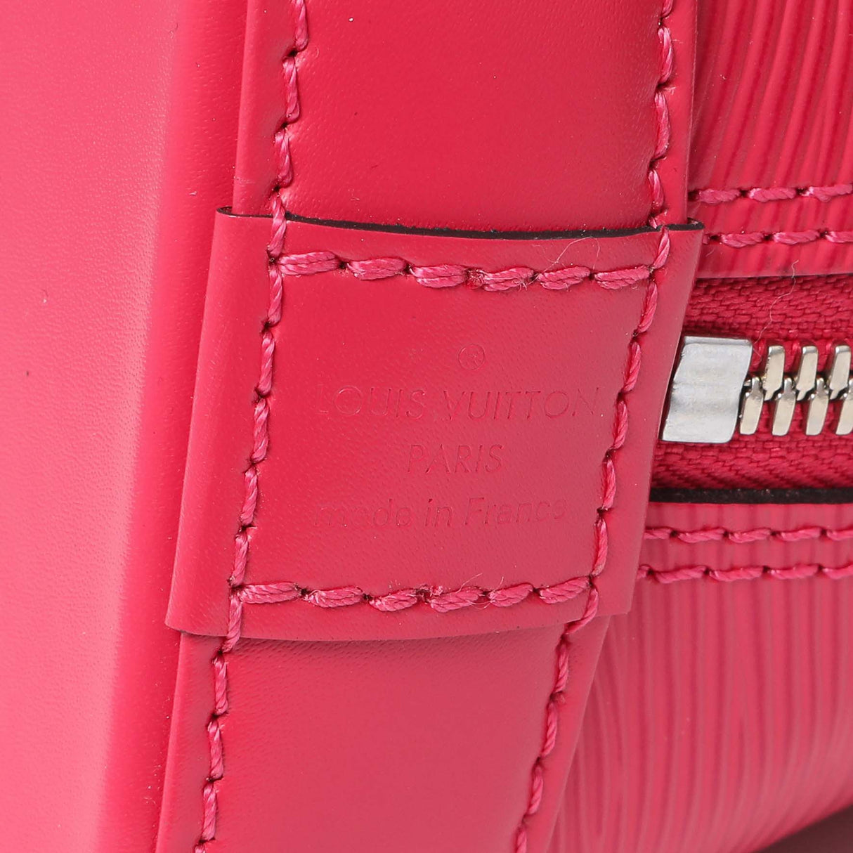 Louis Vuitton Rose Pondicherry Epi Jacquard Alma BB Handbags Louis Vuitton