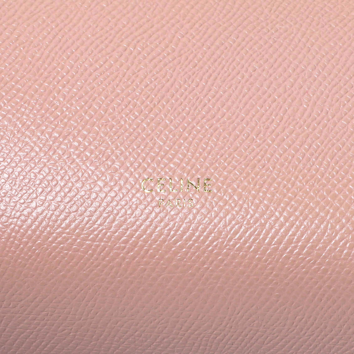 Celine Pink Grained Calfskin Micro Belt Bag Handbags Celine