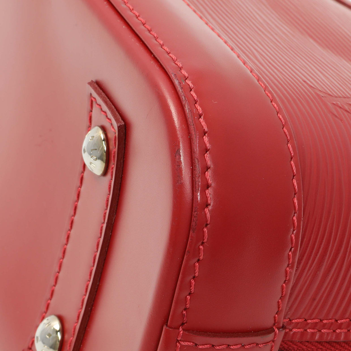 Lous Vuitton Red Epi Alma BB Handbags Louis Vuitton