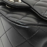 Chanel Black Quilted Lambskin Mini Square Flap Handbags Chanel