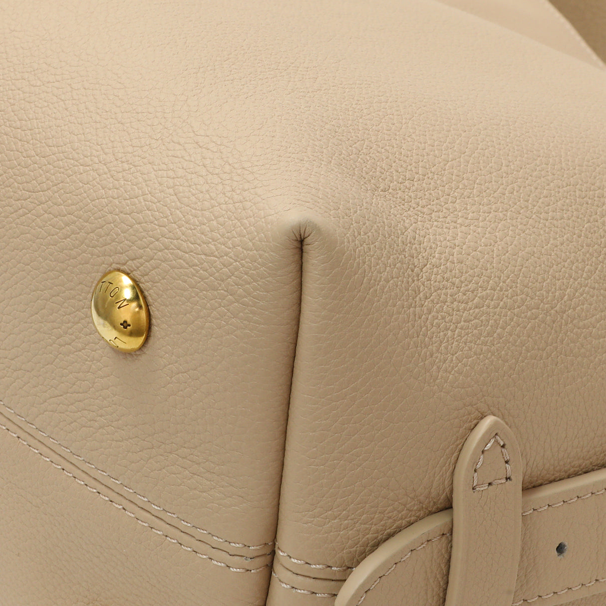 Louis Vuitton Walnut Calfskin Low Key Hobo PM Handbags Louis Vuitton