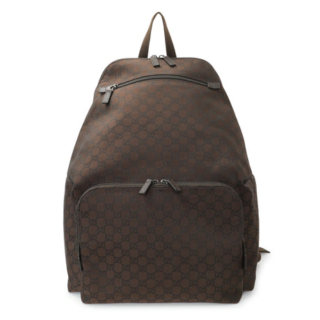 Gucci Brown Monogram Nylon Day Backpack Handbags Gucci
