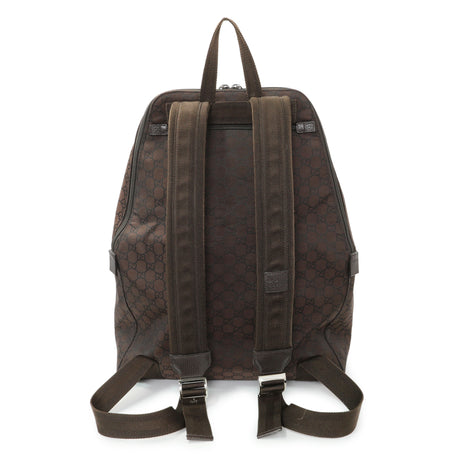Gucci Brown Monogram Nylon Day Backpack Handbags Gucci