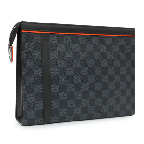 Louis Vuitton Damier Cobalt Race Pochette Voyage MM Handbags Louis Vuitton