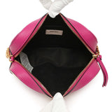 Versace Fuchsia Calfskin Small Virtus Camera Bag