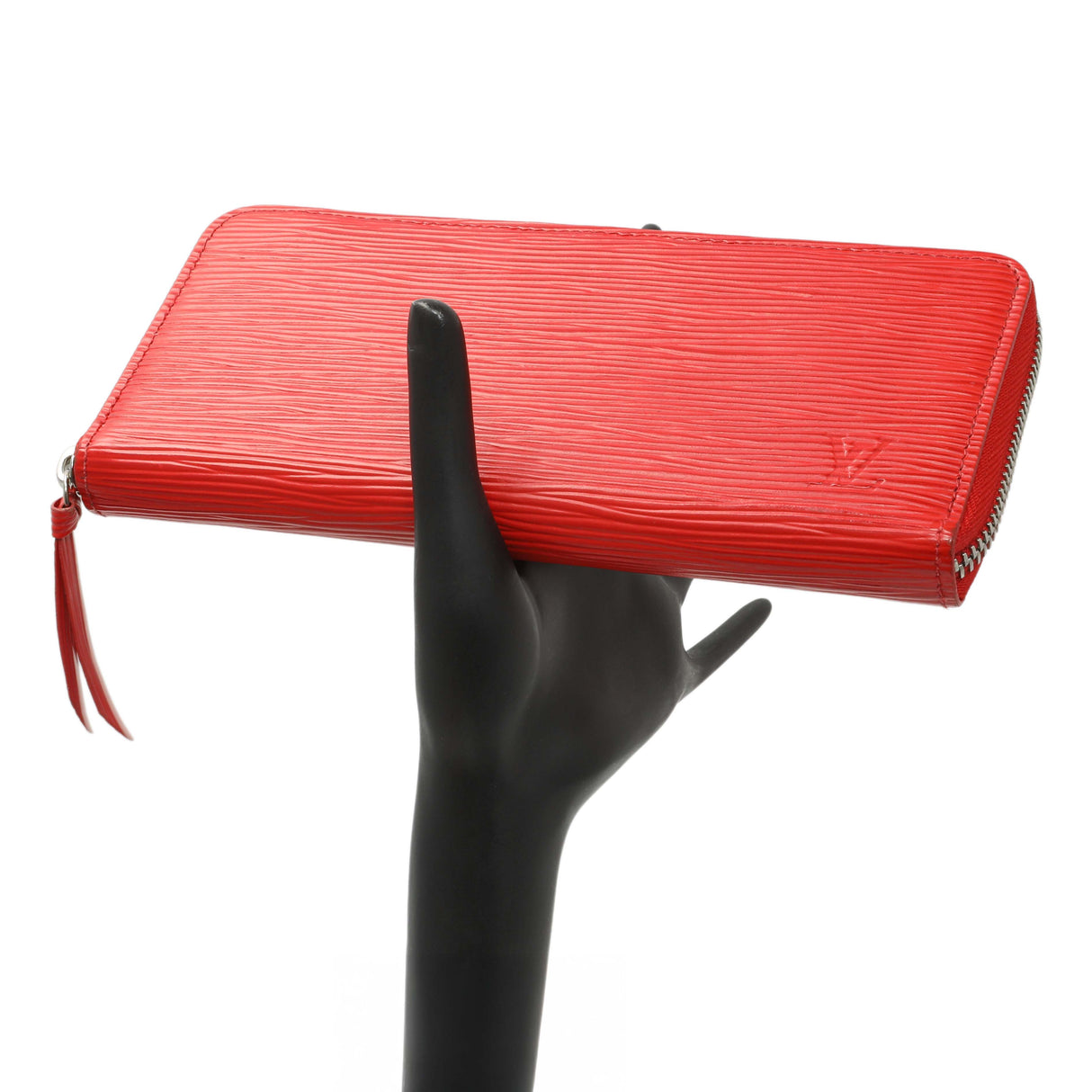 Louis Vuitton Red Epi Clemence Wallet Accessories Louis Vuitton