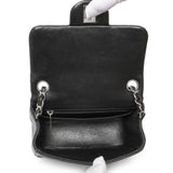 Chanel Black Quilted Lambskin Mini Square Flap Handbags Chanel